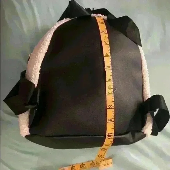 Bioworld Disney white sherpa mini backpack. - Picture 6 of 8